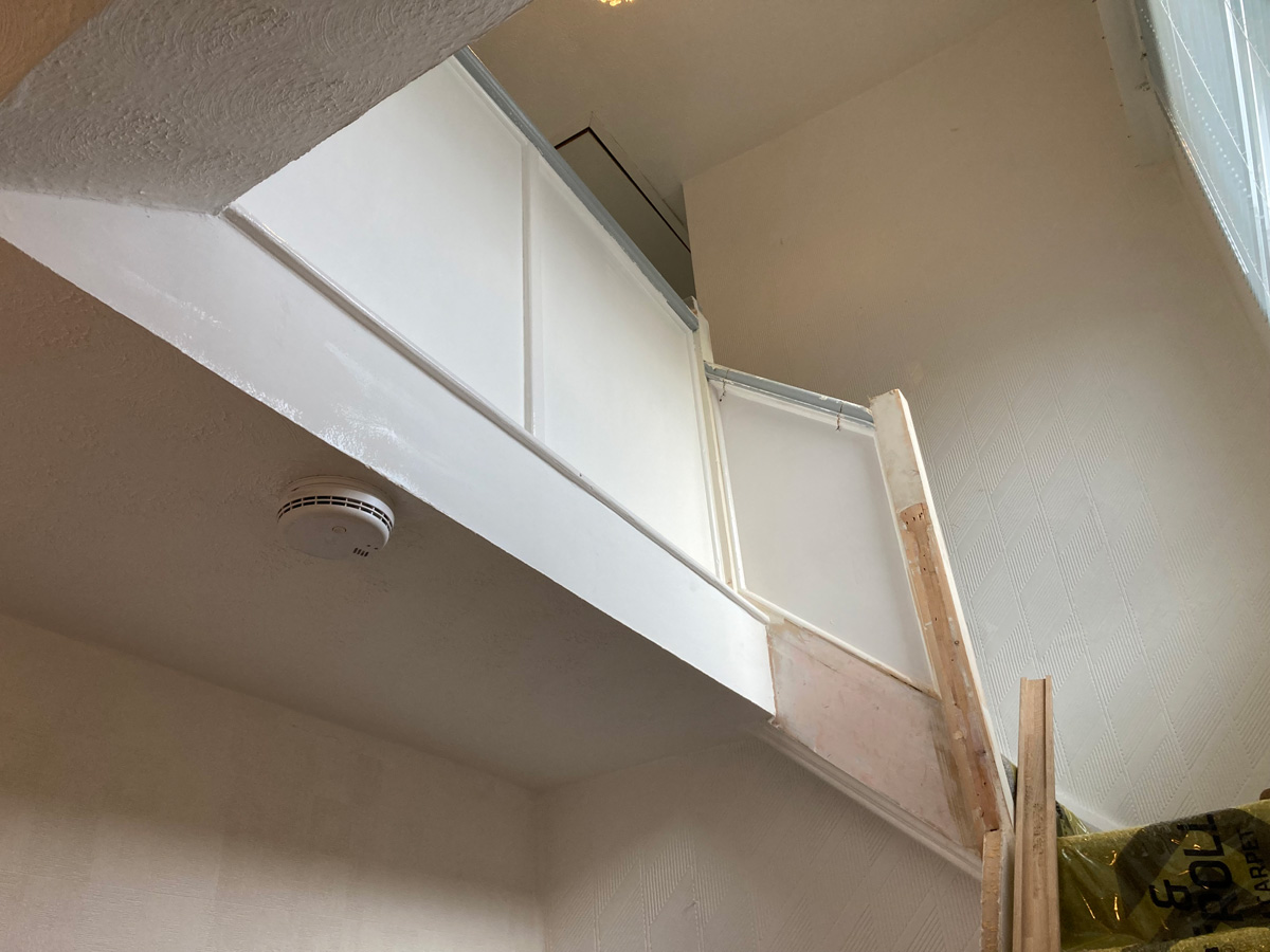 Before New Balustrade