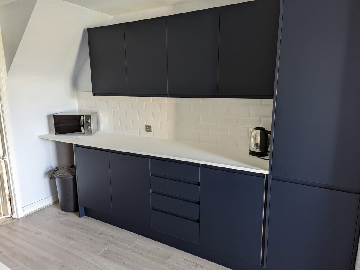 modern kitchen fitting